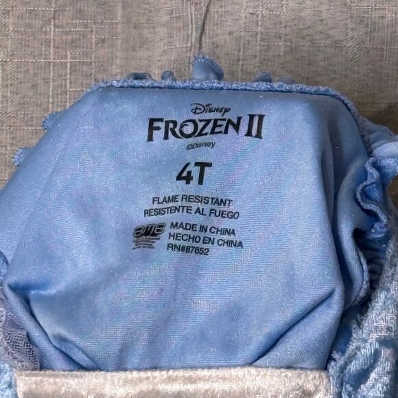Disney - Frozen II - Elsa - Girls Sleeveless Sleep Dress - Size 4T - Picture 5 of 5